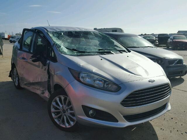 3FADP4BJ9EM116947 - 2014 FORD FIESTA SE SILVER photo 1