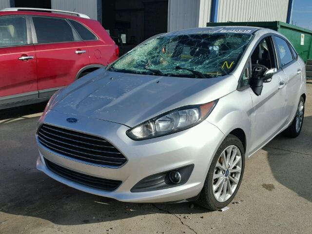 3FADP4BJ9EM116947 - 2014 FORD FIESTA SE SILVER photo 2