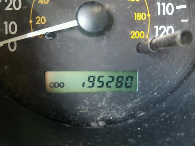 KL1TD52645B320389 - 2005 CHEVROLET AVEO BASE Կապույտ լուսանկար 8