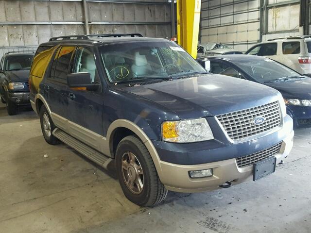 1FMFU18516LA82263 - 2006 FORD EXPEDITION BLUE photo 1