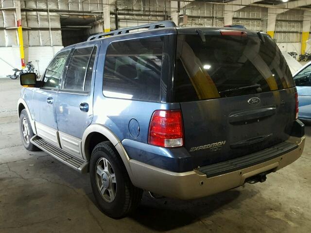 1FMFU18516LA82263 - 2006 FORD EXPEDITION BLUE photo 3