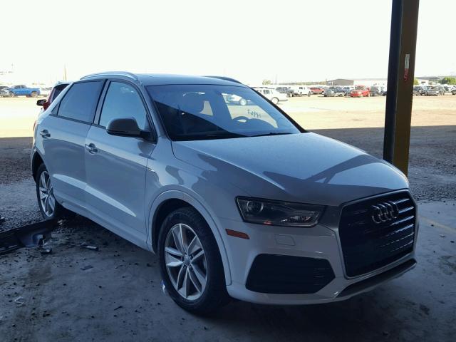 WA1BCCFS0JR007094 - 2018 AUDI Q3 PREMIUM WHITE photo 1