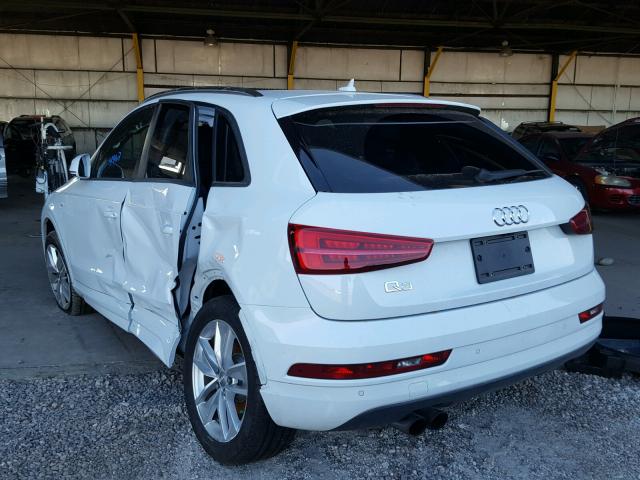 WA1BCCFS0JR007094 - 2018 AUDI Q3 PREMIUM WHITE photo 3