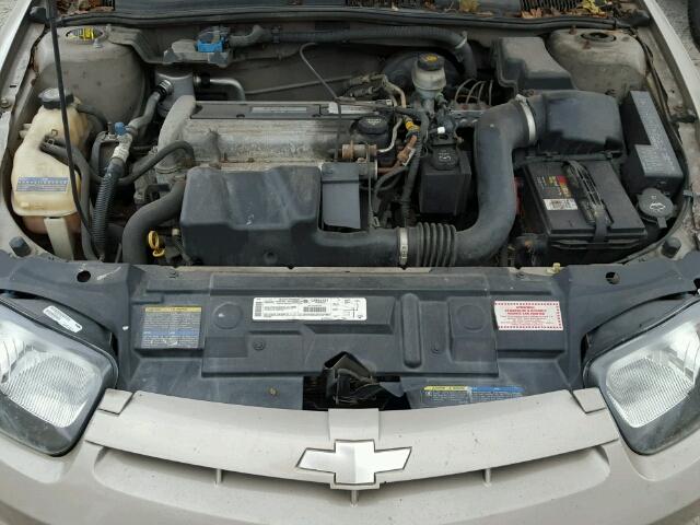 1G1JC52F337309542 - 2003 CHEVROLET CAVALIER TAN photo 7