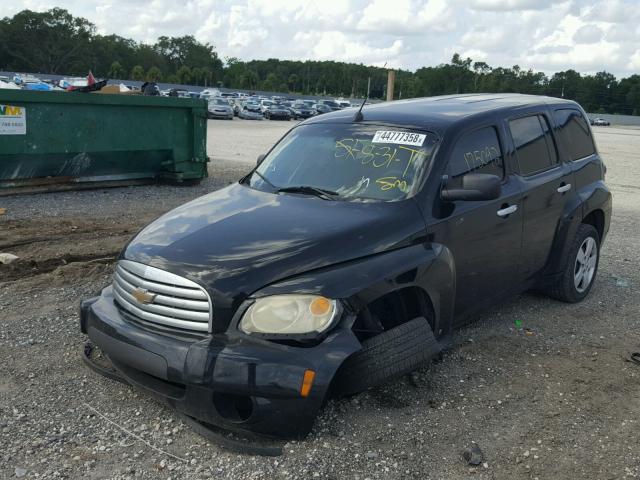 3GNDA13D57S522278 - 2007 CHEVROLET HHR LS შავი ფოტო 2