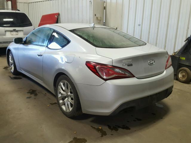 KMHHT6KD2EU121668 - 2014 HYUNDAI GENESIS CO GRAY photo 3