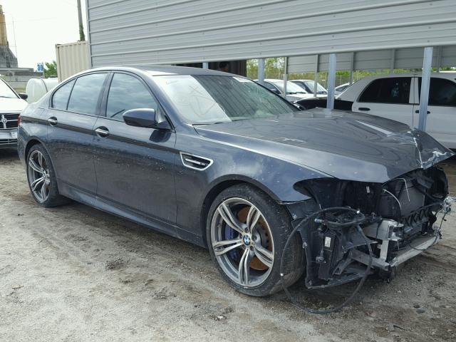 WBSFV9C54DC773221 - 2013 BMW M5 GRAY photo 1