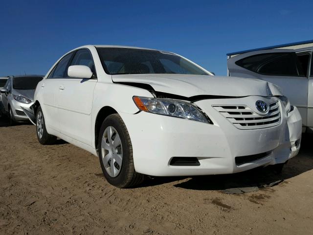 4T1BE46K07U589009 - 2007 TOYOTA CAMRY NEW WHITE photo 1