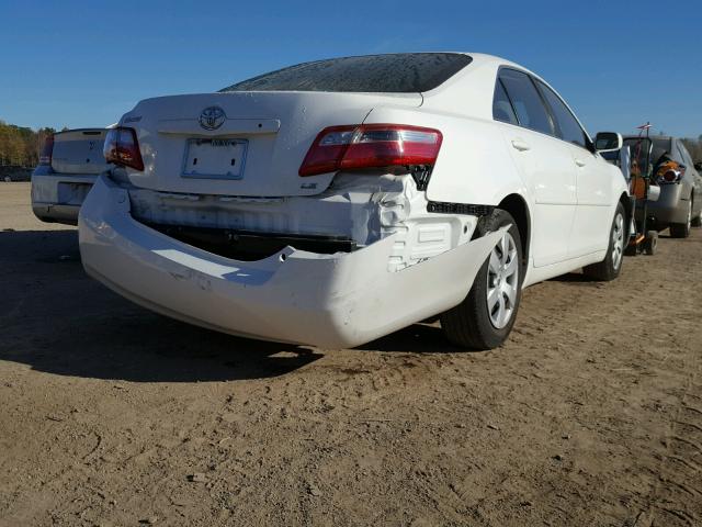 4T1BE46K07U589009 - 2007 TOYOTA CAMRY NEW WHITE photo 4