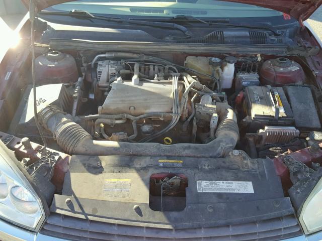 1G1ZT62825F128970 - 2005 CHEVROLET MALIBU MAX 红色 照片 7