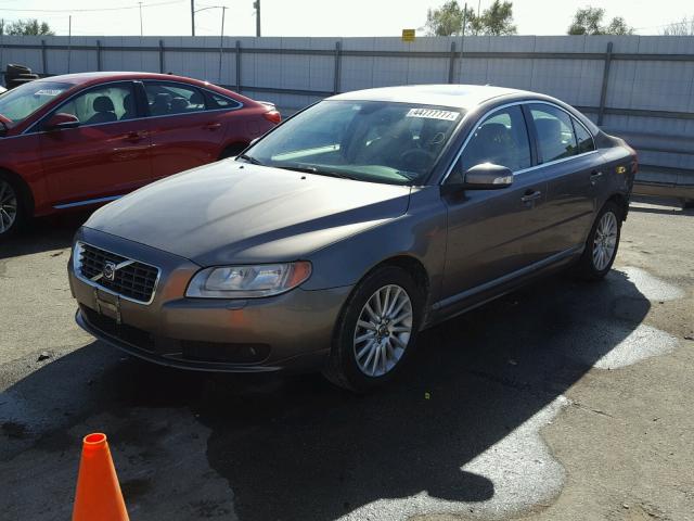 YV1AS982381065336 - 2008 VOLVO S80 3.2 BROWN photo 2