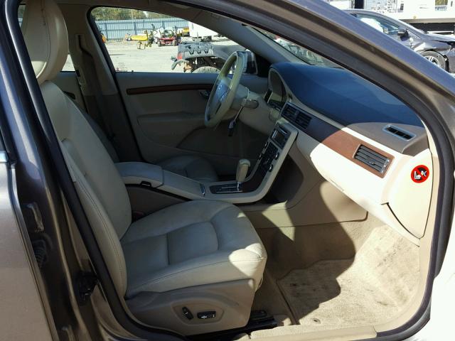 YV1AS982381065336 - 2008 VOLVO S80 3.2 BROWN photo 5