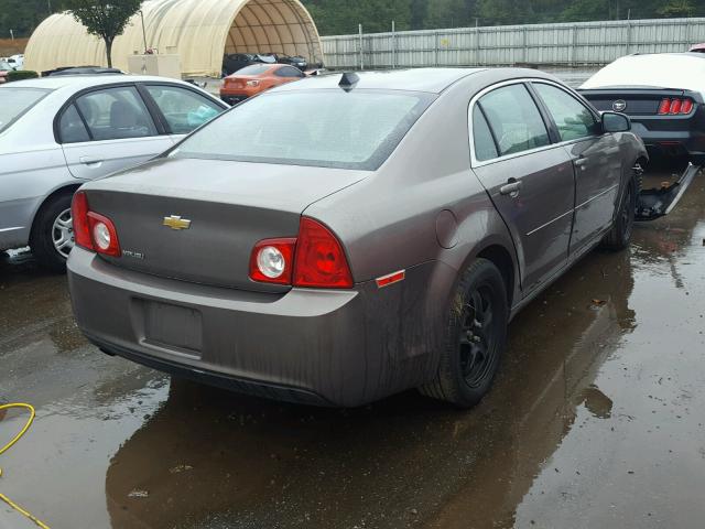 1G1ZB5E07CF163696 - 2012 CHEVROLET MALIBU LS GRAY photo 4