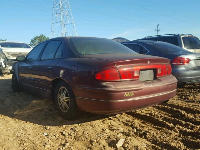 2G4WB55K0Y1321723 - 2000 BUICK REGAL LS BURGUNDY photo 3