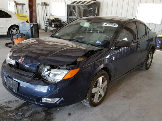 1G8AW18F97Z112944 - 2007 SATURN ION LEVEL BLUE photo 2