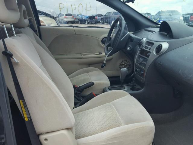 1G8AW18F97Z112944 - 2007 SATURN ION LEVEL BLUE photo 5