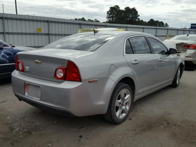 1G1ZH57B48F198328 - 2008 CHEVROLET MALIBU 1LT 银色 照片 4
