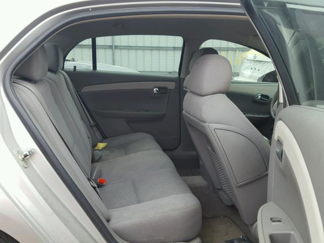 1G1ZH57B48F198328 - 2008 CHEVROLET MALIBU 1LT 银色 照片 6
