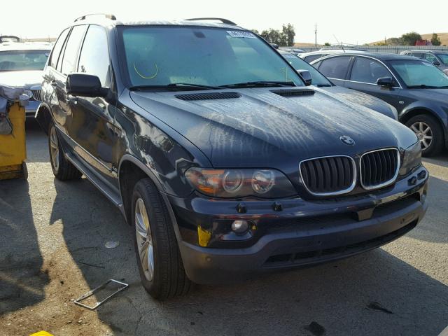 5UXFB53575LV15462 - 2005 BMW X5 4.4I BLACK photo 1