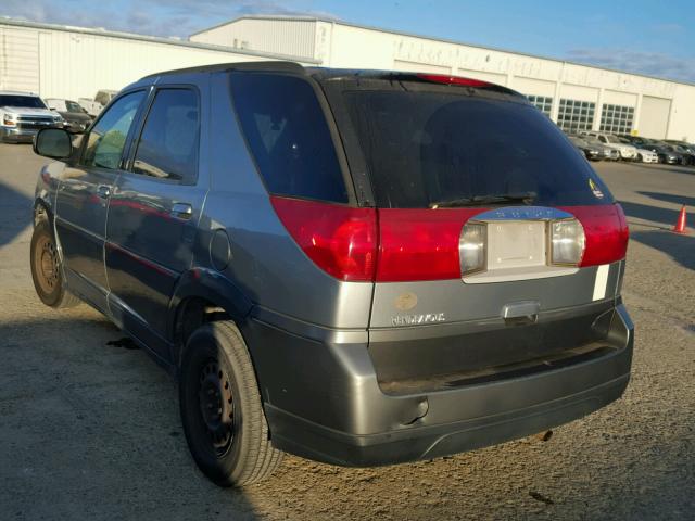 3G5DA03E64S524278 - 2004 BUICK RENDEZVOUS GRAY photo 3