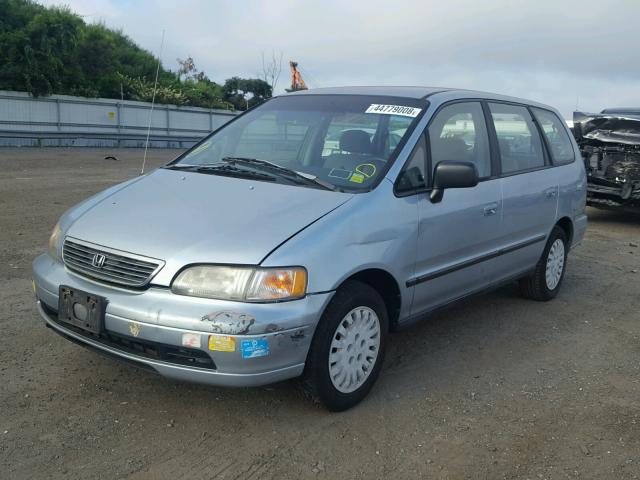 JHMRA186XVC018156 - 1997 HONDA ODYSSEY BA BLUE photo 2