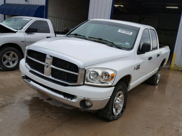 3D7KS28A58G126170 - 2008 DODGE RAM 2500 S Սպիտակ լուսանկար 2