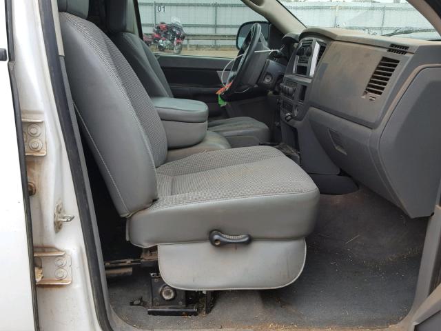 3D7KS28A58G126170 - 2008 DODGE RAM 2500 S Սպիտակ լուսանկար 5