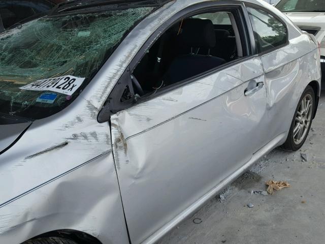 JTKDE177650047996 - 2005 TOYOTA SCION TC 银色 照片 10