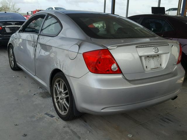 JTKDE177650047996 - 2005 TOYOTA SCION TC 银色 照片 3