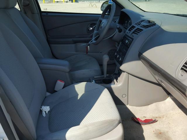 1G1ZS57F17F266393 - 2007 CHEVROLET MALIBU LS Ақ фото 5