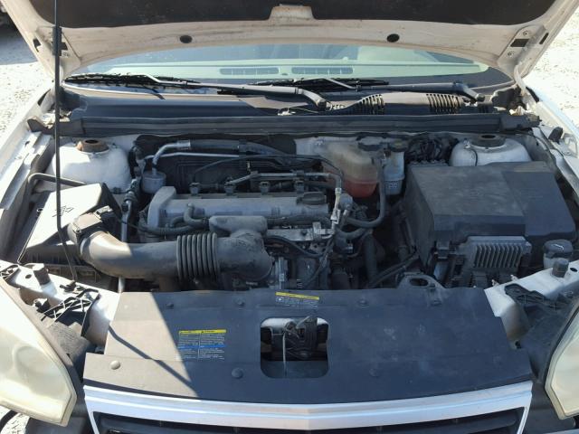 1G1ZS57F17F266393 - 2007 CHEVROLET MALIBU LS Ақ фото 7