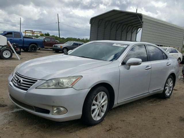 JTHBK1EGXB2466717 - 2011 LEXUS ES 350 SILVER photo 2