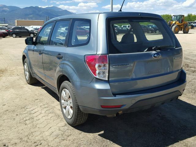 JF2SH61619G787814 - 2009 SUBARU FORESTER 2 TEAL photo 3