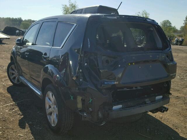 JA4JT5AX0AZ002410 - 2010 MITSUBISHI OUTLANDER BLACK photo 3