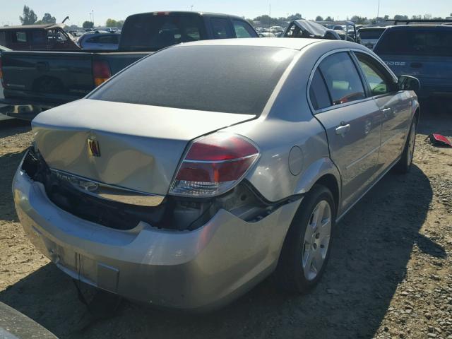 1G8ZS57N97F214230 - 2007 SATURN AURA SILVER photo 4