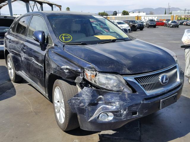 JTJZB1BA5A2003170 - 2010 LEXUS RX 450 BLUE photo 1