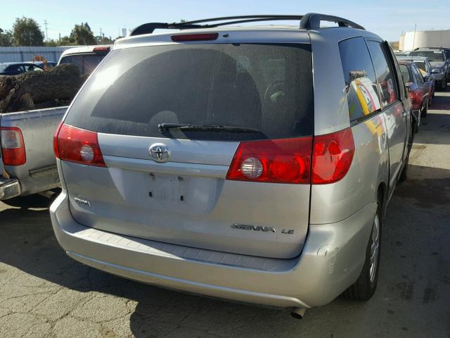 5TDZA23C66S577630 - 2006 TOYOTA SIENNA CE GRAY photo 4