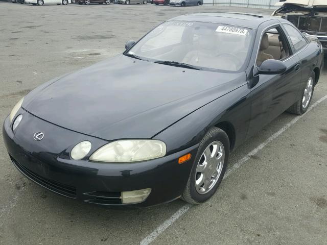 JT8CH32Y3T0051361 - 1996 LEXUS SC 400 BLACK photo 2