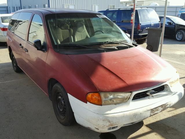 2FMZA51U1WBD90872 - 1998 FORD WINDSTAR W RED photo 1