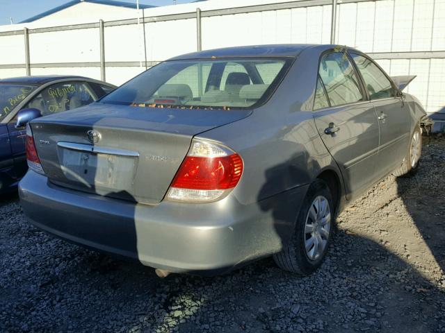 4T1BE32K654556707 - 2005 TOYOTA CAMRY LE მწვანე ფოტო 4