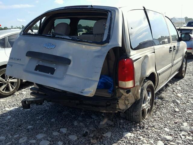 1GNDU23W37D196415 - 2007 CHEVROLET UPLANDER L 棕色 照片 4