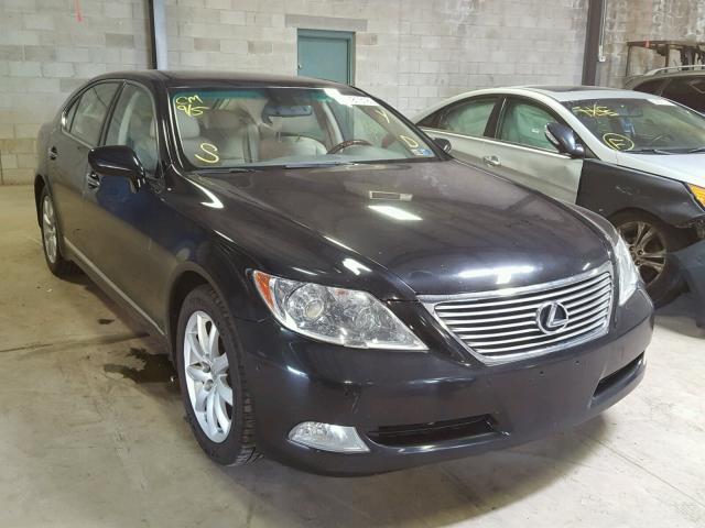 JTHGL46F675010892 - 2007 LEXUS LS 460L BLACK photo 1