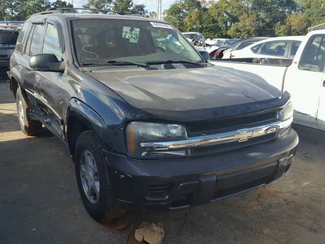 1GNDS13S342351890 - 2004 CHEVROLET TRAILBLAZE BLACK photo 1