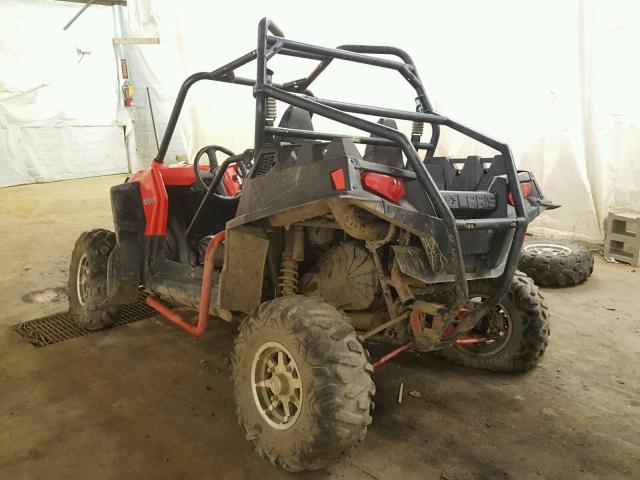 4XAJH87A7BB425059 - 2011 POLARIS RANGER RZR RED photo 3