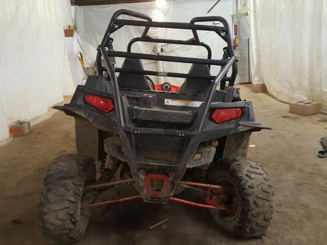 4XAJH87A7BB425059 - 2011 POLARIS RANGER RZR RED photo 6