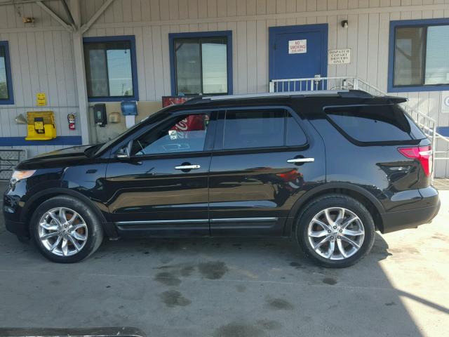 1FM5K7D89EGA63522 - 2014 FORD EXPLORER X BLACK photo 9