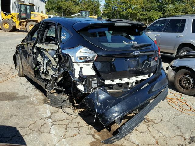 1FADP3L93GL261484 - 2016 FORD FOCUS ST BLACK photo 3