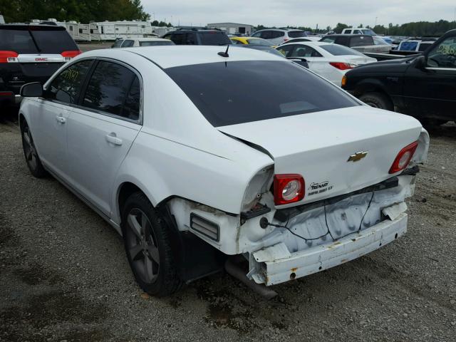 1G1ZC5E19BF388240 - 2011 CHEVROLET MALIBU 1LT თეთრი ფოტო 3