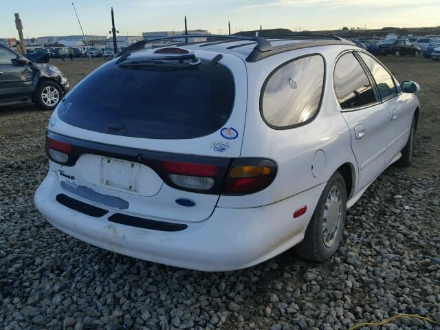 1FALP58S3TG154683 - 1996 FORD TAURUS LX WHITE photo 4