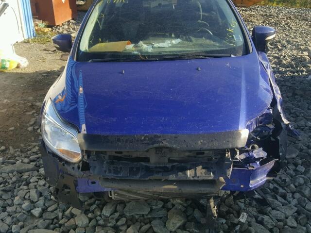 1FADP3K27DL281432 - 2013 FORD FOCUS SE BLUE photo 7